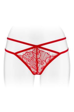 Трусики-стрінги Fashion Secret MYLENE Red з подвійною лінією стегна SO2256 фото