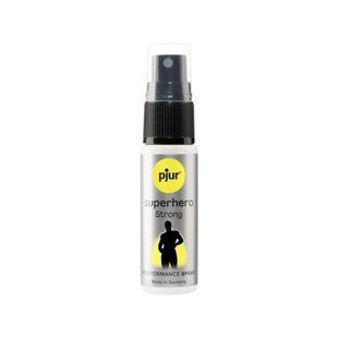 Пролонгувальний спрей pjur Superhero Strong Spray 20 ml, з екстрактом імбиру, всотується в шкіру PJ12920 фото