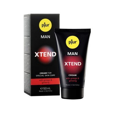 Крем для пеніса стимулювальний pjur MAN Xtend Cream 50 ml, з екстрактом гінкго та женьшеню PJ12900 фото