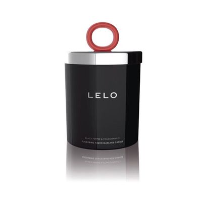 Масажна свічка LELO Massage Candle Black Pepper & Pomegranate, соєвий віск, 36 годин горіння SO8127 фото