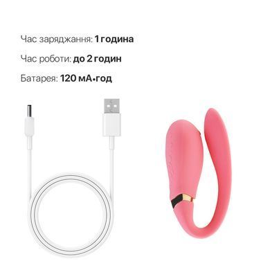 Смартвібратор для пар Zalo &mdash; Fanfan Rouge Pink SO6669 фото