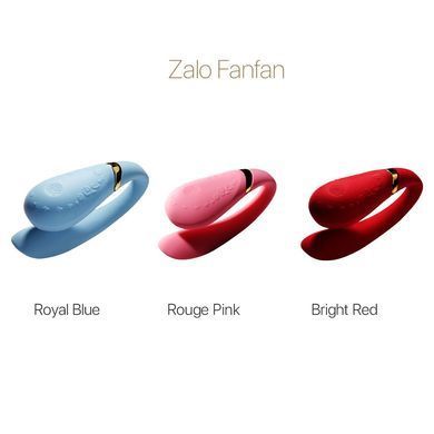 Смартвібратор для пар Zalo &mdash; Fanfan Rouge Pink SO6669 фото