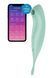 Смарт-вібратор для клітора з вакуумною стимуляцією Satisfyer Twirling Pro+ Mint SO6716 фото 1