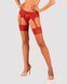 Панчохи під пояс із широким мереживом Obsessive Lacelove stockings XL/2XL SO8660 фото 1