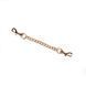 Поножі Liebe Seele Boudoir Amor Ankle Cuffs Black, знімний з&rsquo;єднувальний ланцюжок SX1670 фото 7