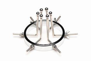 Анальний розширювач Master Series Oculus Stainless Steel Anal Explorer SX1187 фото