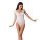 Бодистокинг Passion BS064 white, боди, закрытое плечо PBS064W фото 1