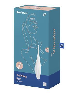 Вібратор для клітора Satisfyer Twirling Fun White SO5418 фото