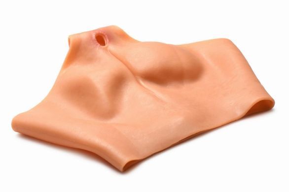 Накладна вагіна Master Series Silicone Vagina + Butt Panties - Large SX1188 фото