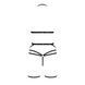 Комплект білизни MORGAN SET OpenBra black XXL/XXXL - Passion Exclusive: стрепи: трусики, ліф, пояс PS23903 фото 6