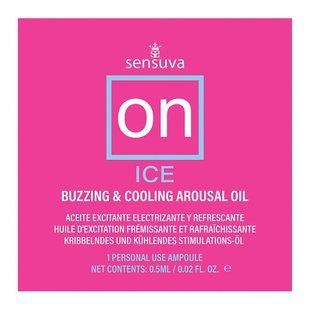 Пробник возбуждающего масла Sensuva - ON Arousal Oil for Her Ice (0,3 мл) SO3175 фото