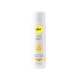 Силіконова змазка pjur MED Soft glide 100 мл з олією жожоба для дуже сухої та чутливої шкіри PJ12630 фото
