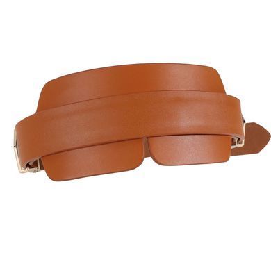 Маска на очі LOCKINK Blindfold Kit, коричнева, натуральна шкіра, регульований обсяг SX0832 фото