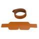 Маска на очі LOCKINK Blindfold Kit, коричнева, натуральна шкіра, регульований обсяг SX0832 фото 4