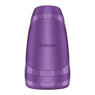 Мастурбатор Satisfyer Men Heat Vibration Battery Series імітатор мінету, підігрів та вібрація SX3843 фото