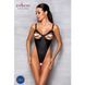 Боді з екошкіри CELINE BODY black S/M &mdash; Passion: з доступом, відкритий SO6404 фото 3