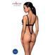 Боді з екошкіри CELINE BODY black S/M &mdash; Passion: з доступом, відкритий SO6404 фото 2