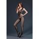 Бодістокінг з доступом Moonlight Model 01 Black, симетричний малюнок у вигляді крил SO6336 фото 1