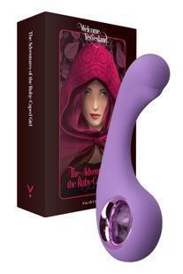 Вібратор для точки G FairyGasm BraveryAward violet SX0627 фото
