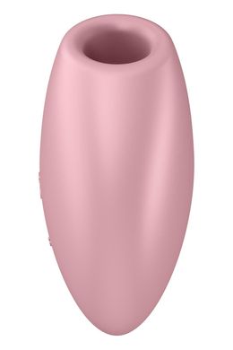 Вакуумний стимулятор-серце з вібрацією Satisfyer Cutie Heart Light Red SO6286 фото