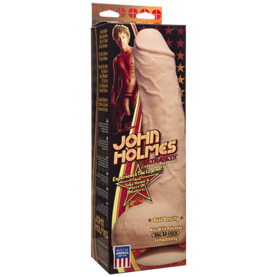 Фалоімітатор Doc Johnson John Holmes ULTRASKYN, діаметр 6 см, Vack-U-Lock SO1549 фото