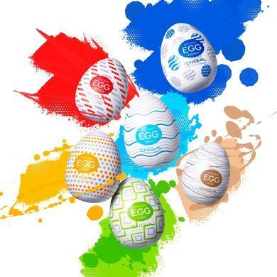 Набір мастурбаторів-яєць Tenga Egg Standard 3 Pack 2 (Twister, Bouncy, Silky) SX4024 фото