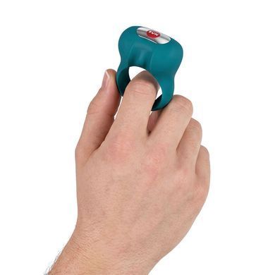 Ерекційне віброкільце Fun Factory Steady Bottle Green SX4233 фото