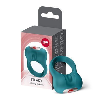 Ерекційне віброкільце Fun Factory Steady Bottle Green SX4233 фото