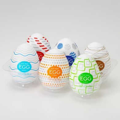 Набір мастурбаторів-яєць Tenga Egg Variety Pack - Standard (6 шт) SX4025 фото