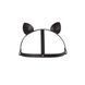 Маска кішечки Bijoux Indiscrets MAZE - Cat Ears Headpiece Black, екошкіра SO2684 фото 1