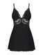 Obsessive 810-BAB-1 babydoll & thong black S/M SO7152 фото 5