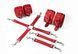 Набір для БДСМ Feral Feelings BDSM Kit 3 Red, наручники, поножі, хрестовина SO8270 фото 1