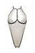 Боді з доступом Passion CHIKA BODY L/XL, cream SO9695 фото 3