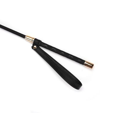 Шльопалка-сердечко Liebe Seele Black Organosilicon Riding Crop, екошкіра SO9490 фото