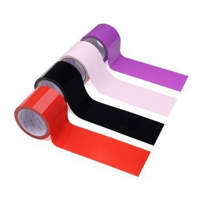 Скотч для бондажу LOCKINK SEVANDA Electrostatic Tape, червона, 16 м SX0889 фото