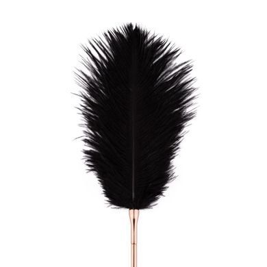 Лоскітка з металевим флогером Rosy Gold - Feather Tickler & Whip SX3909 фото