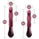 Пульсатор для точки G Blush Temptasia &ndash; Trixie Thrusting Dildo &ndash; Wine Red, 3 швидкості SO8835 фото 5