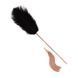 Лоскітка з металевим флогером Rosy Gold - Feather Tickler & Whip SX3909 фото 2