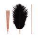 Лоскітка з металевим флогером Rosy Gold - Feather Tickler & Whip SX3909 фото 3