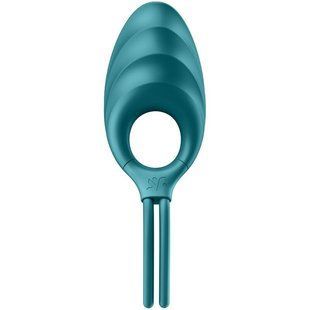 Ерекційне віброкільце-ласо Satisfyer Swordsman Green, міцна фіксація, 10 режимів, потужний мотор SO6729 фото