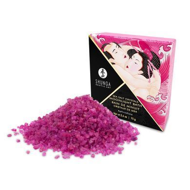 Сіль для ванни Shunga Moonlight Bath &ndash; Aphrodisia (75 мл), сіль Мертвого моря, ароматичні олії SO2539 фото