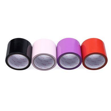 Скотч для бондажу LOCKINK SEVANDA Electrostatic Tape, фіолетова, 16 м SX0892 фото