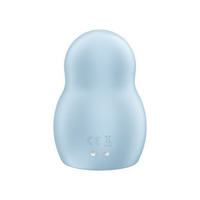Вакуумний стимулятор з вібрацією Satisfyer Pro To Go 1 Blue SO7798 фото