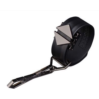 Набір фіксаторів для рук та ніг LOCKINK Hogtie Set, чорний, ремені з натуральної шкіри SX0841 фото