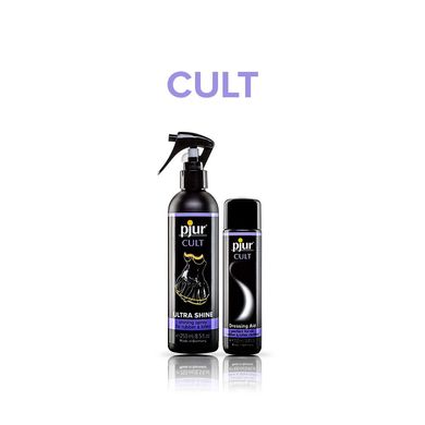 Спрей для догляду за одягом із гуми та латексу pjur Cult Ultra Shine 250 мл, надає блиску PJ10260 фото