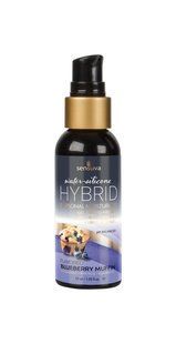 Змазка водно-силіконова Sensuva Hybrid Blueberry Muffin (57 мл) без цукру, можна для оральних пестощ SO3242 фото
