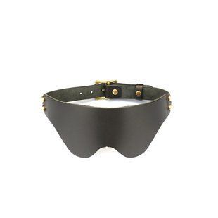 Шкіряна маска на очі Liebe Seele Samurai Blindfold SX2814 фото