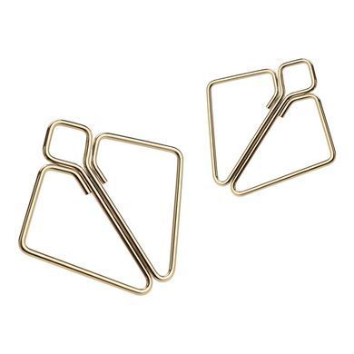 SX0844 Затискачі для сосків з важкою підвіскою LOCKINK Nipple Clamps with Heavy Pendant, золотисті SX0844 фото