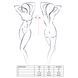 Боді монокіні ADARA BODY black S/M - Passion EL10102 фото 1