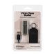 Віброкуля PowerBullet First-Class Bullet 2.5&Prime; з Key Chain Pouch, Gun Metal, 9 режимів вібрації SO6846 фото 6